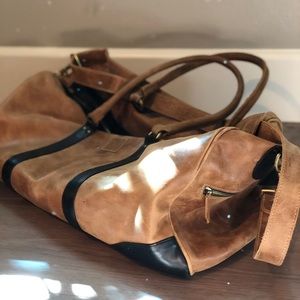 Genuine Leather Weekender/Duffel